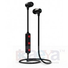 OkaeYa Wireless Rechargeble Bluetooth Earphone Syska H-15 Headset with Magnet System with inbuilt mic for Android.